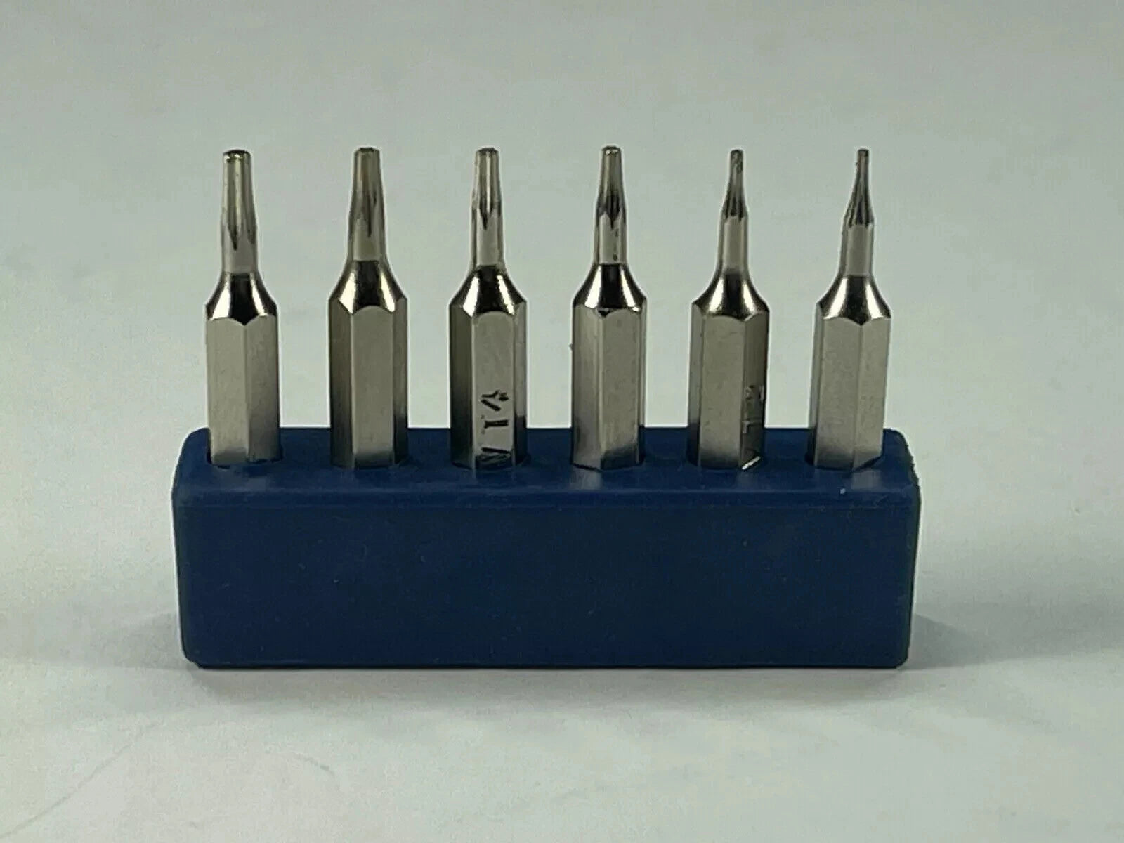 6X Torx screwdriver Bit Set T1, T2, T3, T4, T5, TR6 (T6 Security) repair 4mm Hex