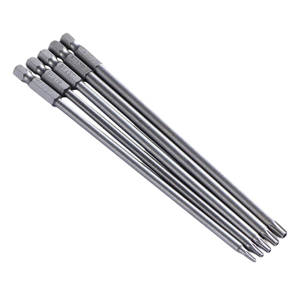 5 Pcs Tool Security Screw Bit Set Driver Drill Bits Star Screwdriver
