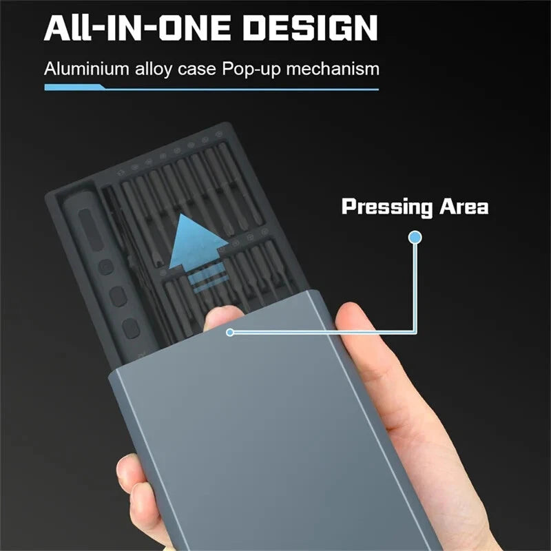 68 in 1 Magnetic Electric Screwdriver Set with 5 Torque Controlled Drill Bits