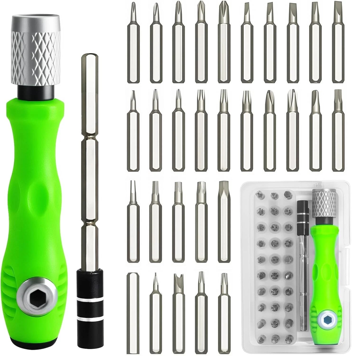 32 in 1 Small Magnetic Screwdriver Set Torx Driver Professional Repair Tool Kit