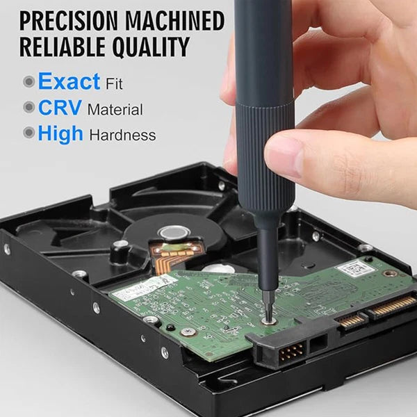27-in-1 Precision Screwdriver Set Magnetic Mini Torx & Phillips for Electronics