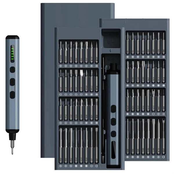 68 in 1 Magnetic Electric Screwdriver Set with 5 Torque Controlled Drill Bits