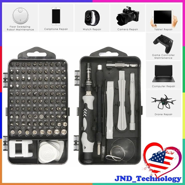 117 In 1 Magnetic Precision Screwdriver Set Pc Phone Electronics Repair Device