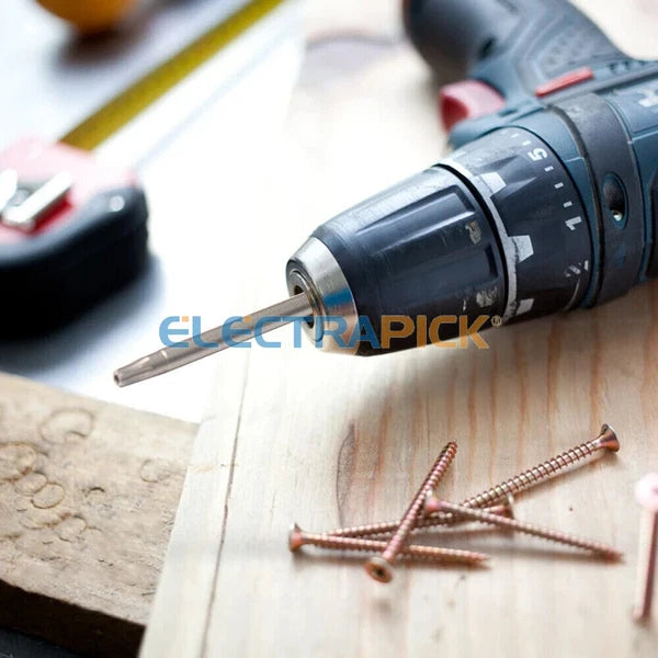 11PC Torx Bit Set Quick Change Connect Impact Driver Drill Security Tamper Proof