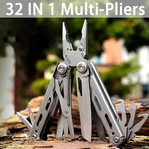 32 In 1 Hand Tools Multi-Tool Pliers and Screwdriver Set Electrician Automatic