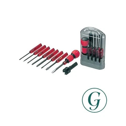 ANEX No.6950 Electric Grip 8 Piece Screwdriver Set  No.6950