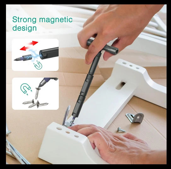 42 in 1 Magnetic Screwdriver Set DIY Ratchet Screwdriver Set, Multi Bit Magneti