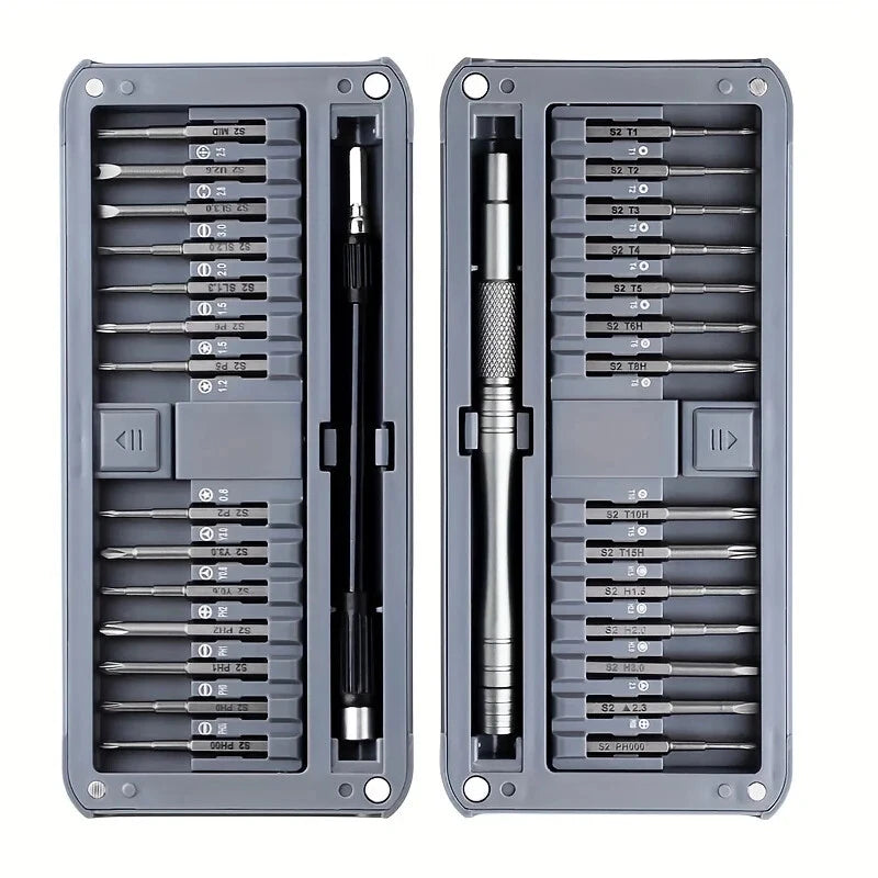 Precision Screwdriver Set 30in 1 Magnetic Repair Kit with 28 PCS 40mm Extra Long