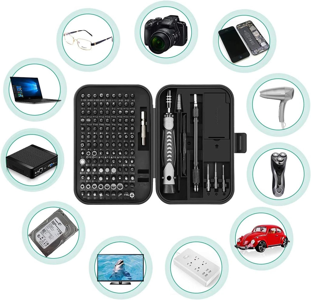 Precision Screwdriver Set, 130 in 1 Screwdriver Kit with 120 Screwdriver Bits(11