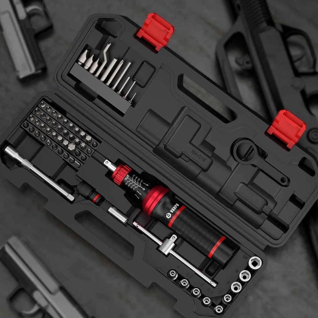 64-Piece Precision Torque Screwdriver Set 10-80 in-lb for Electronics & DIY