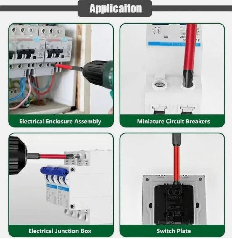 Super Strong Magnetic Special Slotted Cross Screwdriver Bit For Electrician FPH2
