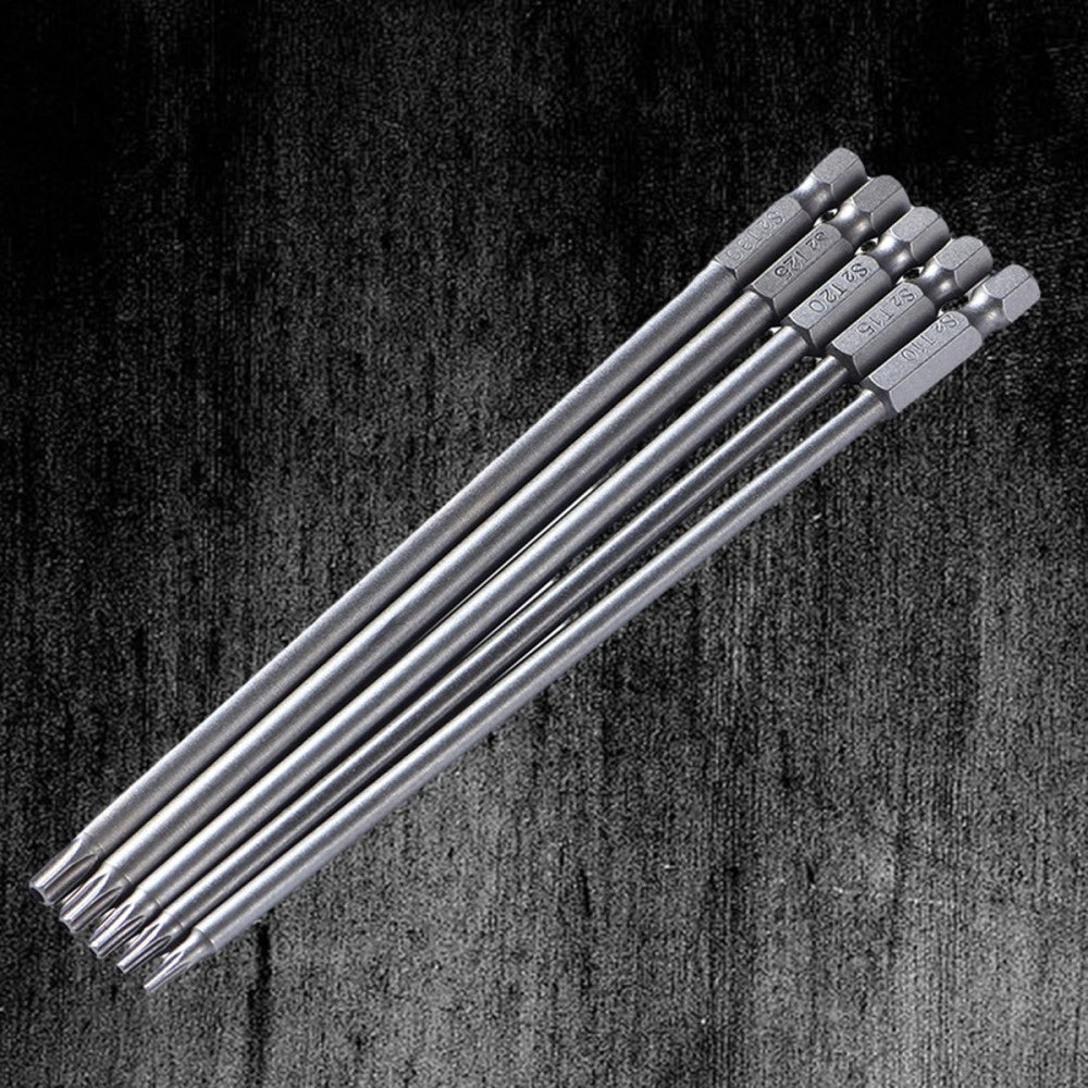 5 Pcs Tool Security Screw Bit Set Driver Drill Bits Star Screwdriver