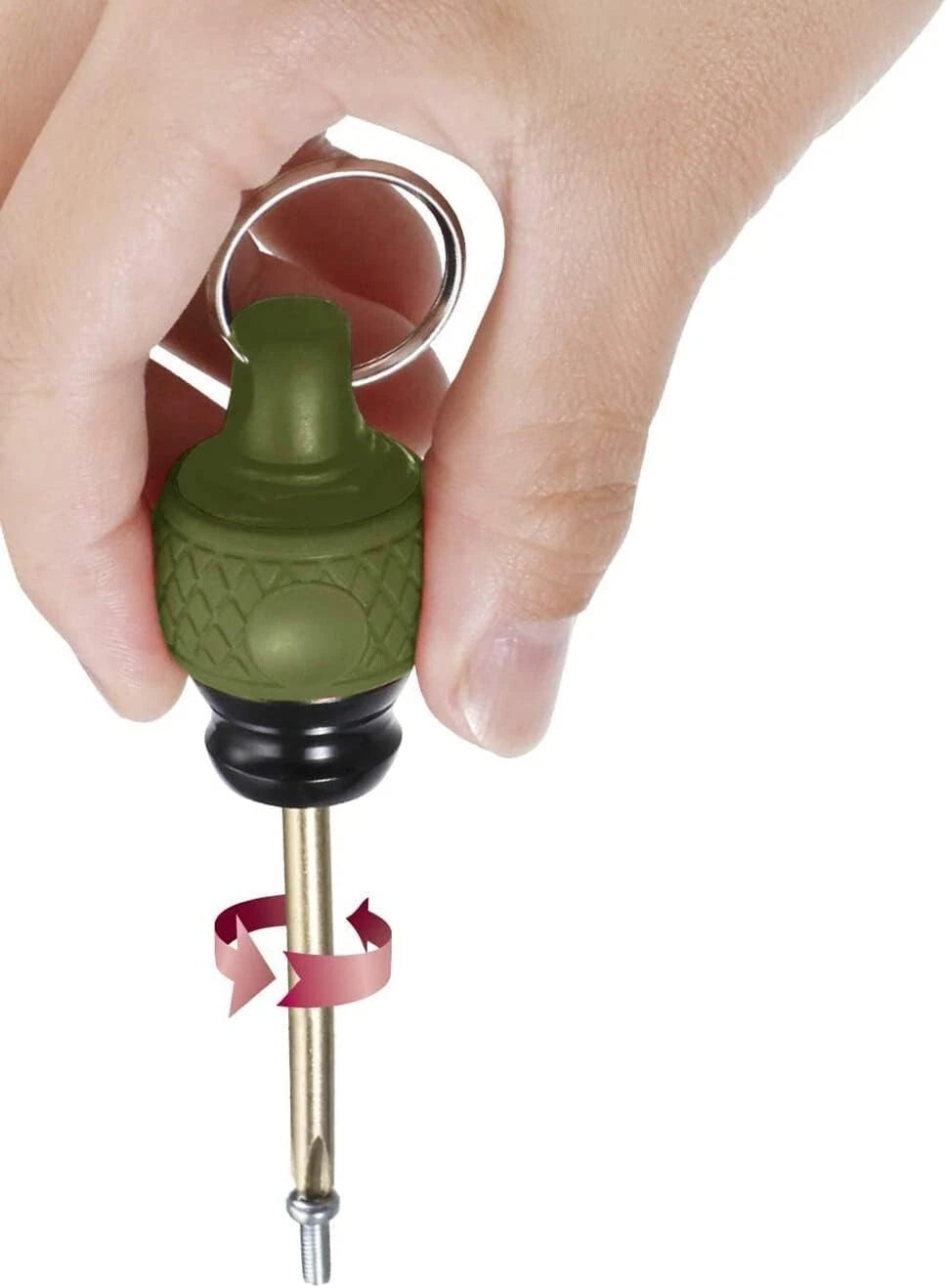 VESSEL BALL GRIP BIT HOLDER QB-22DG Dull Green Quick Catcher Hex JPN