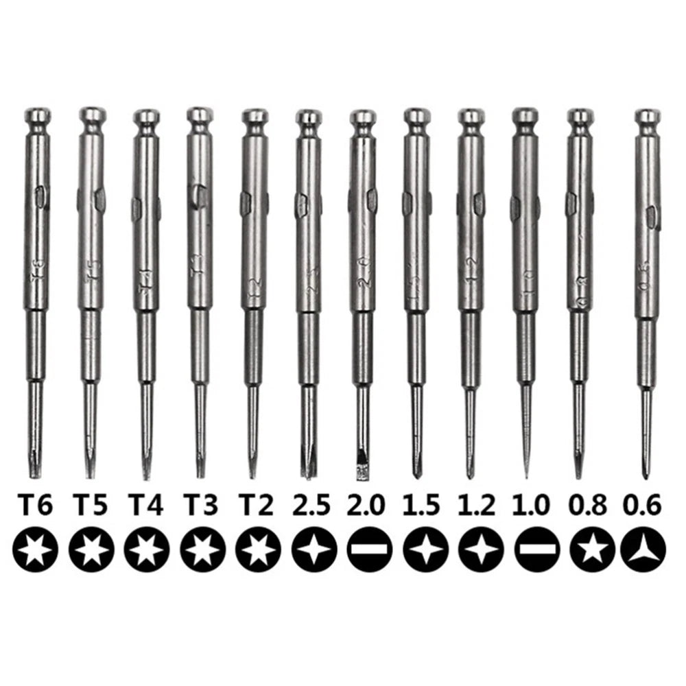 Screwdriver Set Professional Magnetic Repair Tool Kit Small 13 in