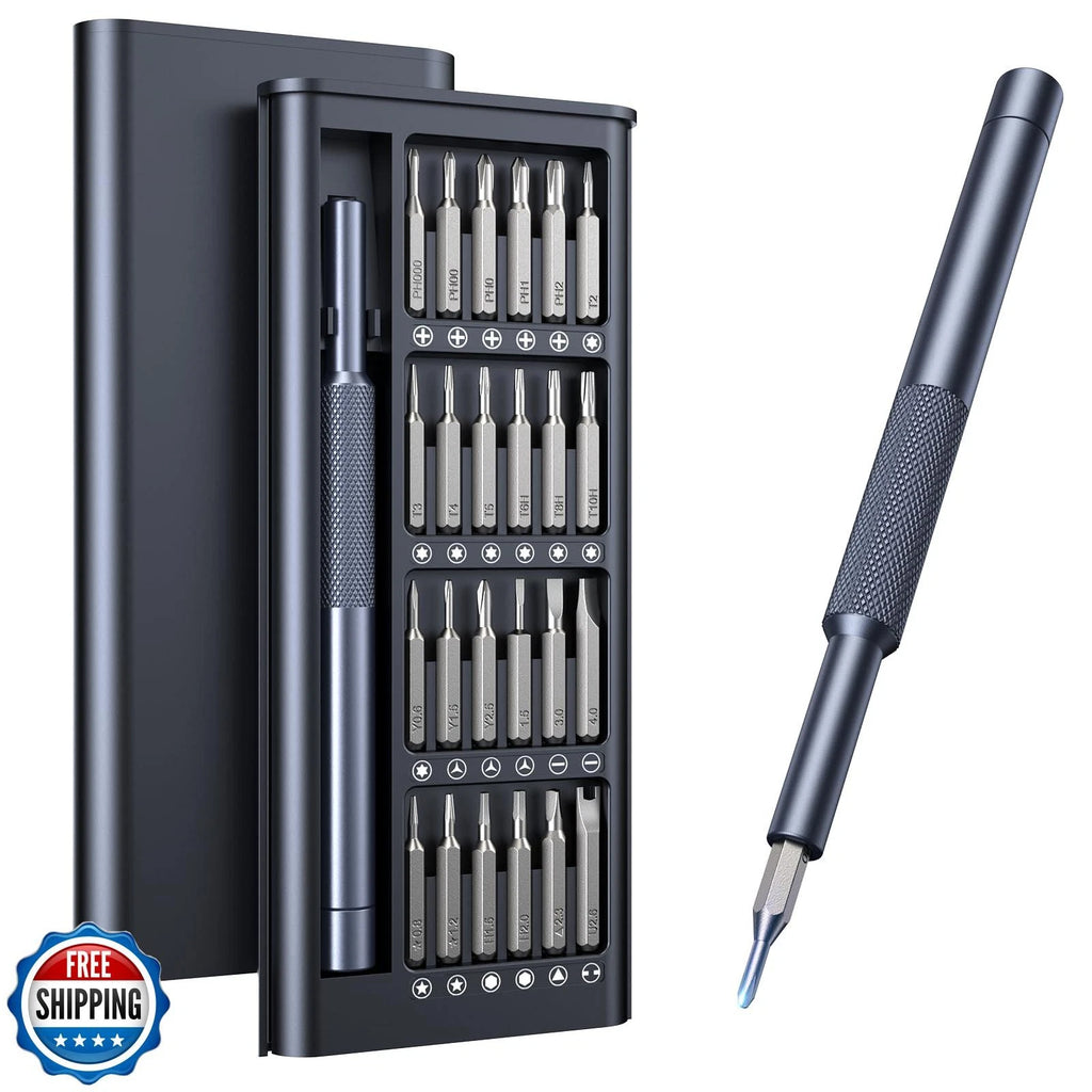 AXTH 25-in-1 Small Precision Screwdriver Set, Professional Magnetic Mini Repa