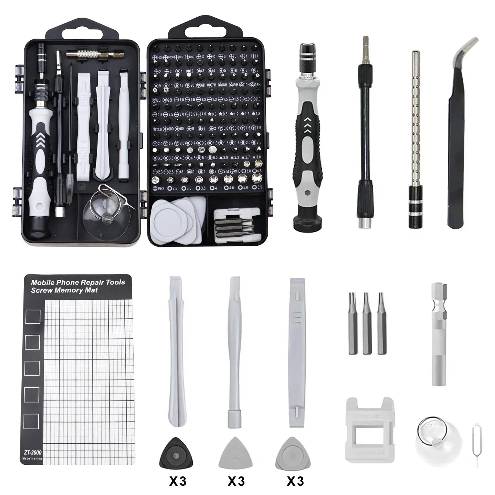 122 in 1 Precision Screwdriver Set Magnetic Professional Computer Repair Tool...