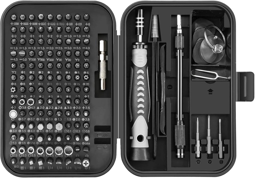 Precision Screwdriver Set, 130 in 1 Screwdriver Kit with 120 Screwdriver Bits(11