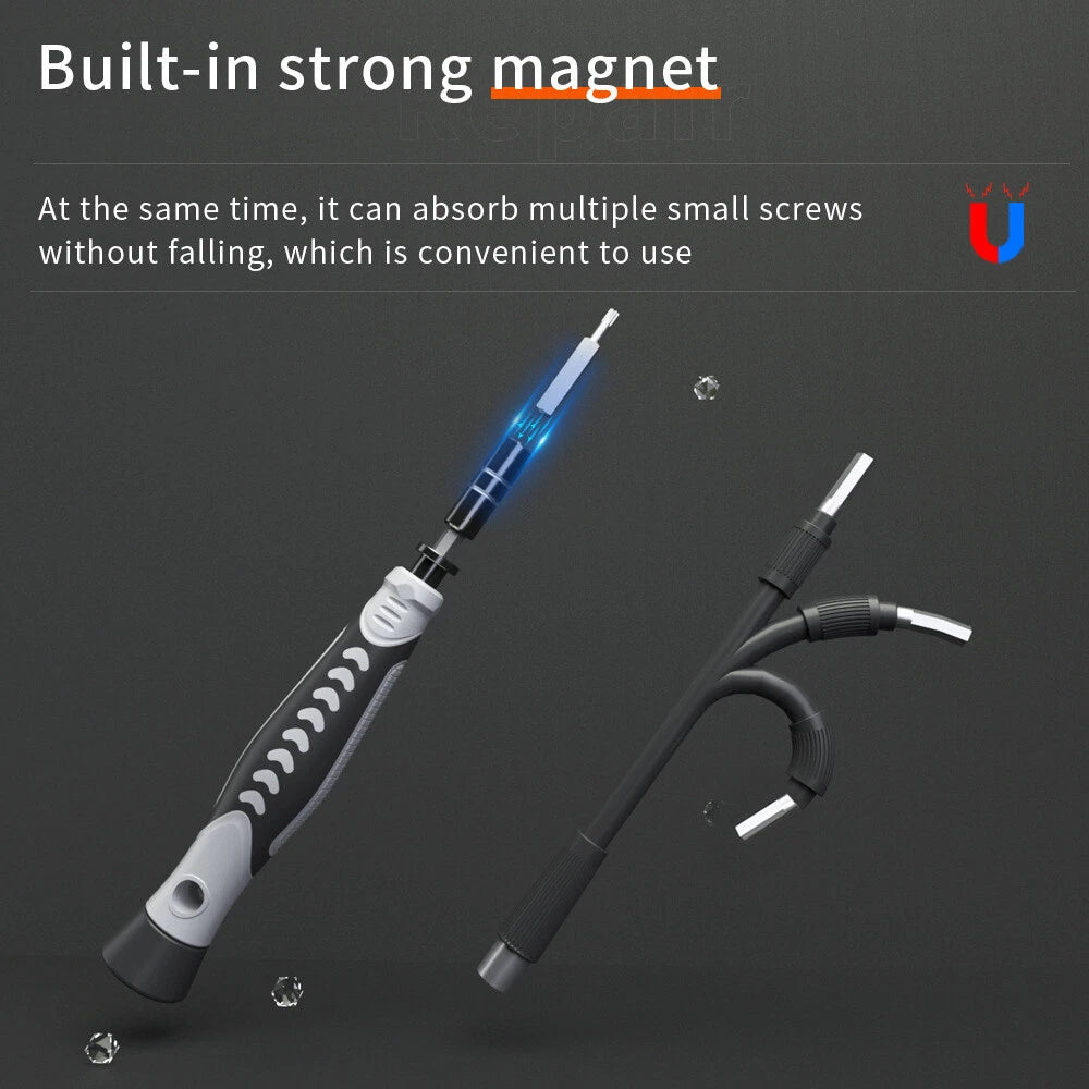 130 in 1 Precision Screwdriver Set PC Phone Laptop Electronics Repair Tool Kit