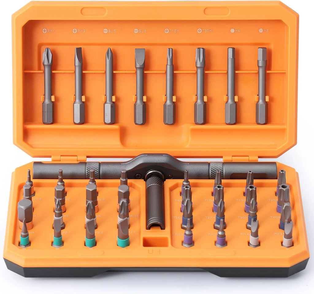 42 in 1 Magnetic Screwdriver Set, DIY Ratchet Screwdriver Set, Multi Bit Magneti