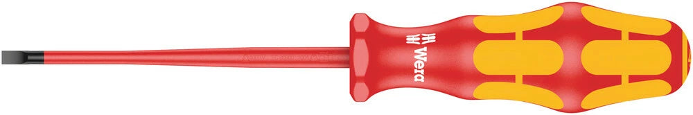 Wera Kraftform VDE Insulated SLIMLINE Screwdriver Phillips, Pozi, Slotted Slim