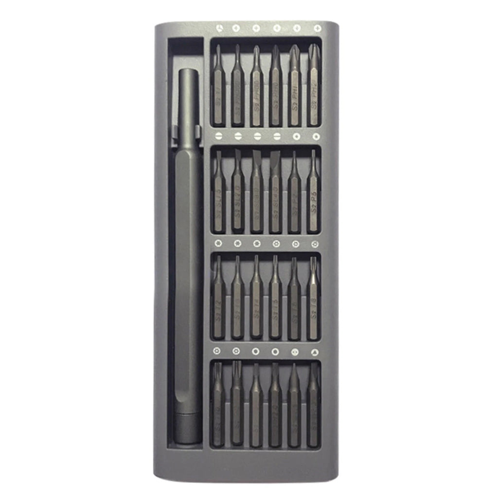 24Piece Magnetic Precision Screwdriver Phone PC Repair Hand Tool Bit Kit Set