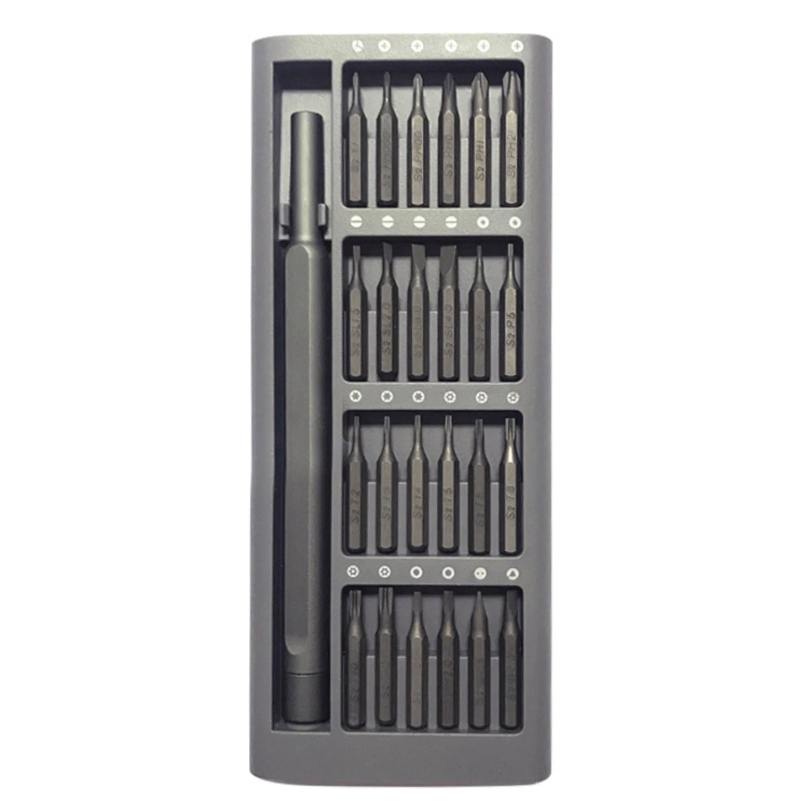 24Piece Magnetic Precision Screwdriver Phone PC Repair Hand Tool Bit Kit Set