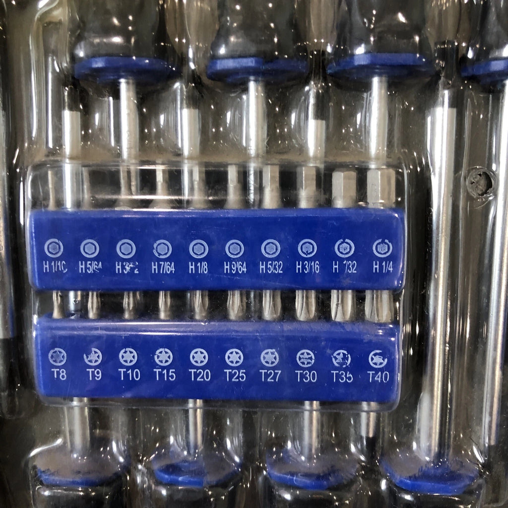 GTV 78 Piece Screw Driver & Bit Set - NEW