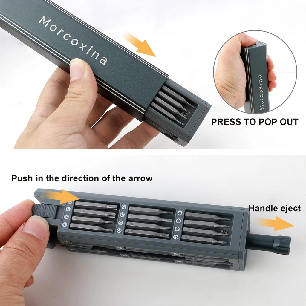 Precision Screwdriver Set, 46 in 1 Mini Screwdriver, Screwdriver Bit Sets, Mu...