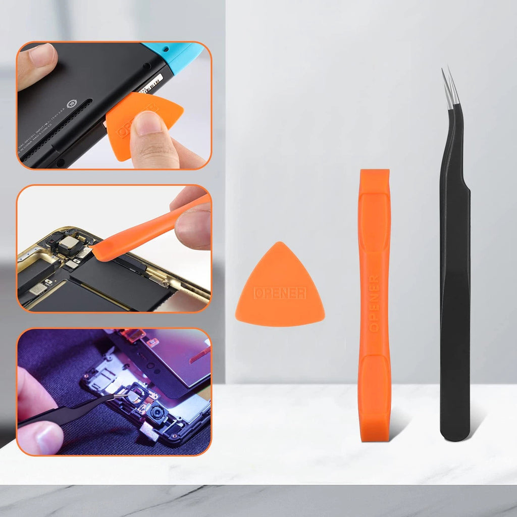 6-Piece Screwdriver Kit for Switch Console Repair with Triwing & Phillips Tools