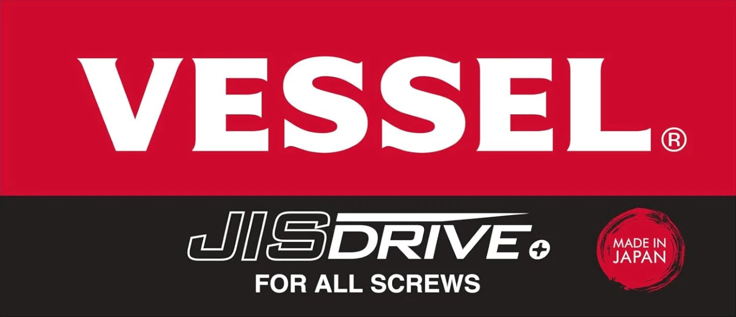 VESSEL - ARMOR GRIP™ Screwdriver Cross Point 4PC. Set (JISDRIVE) No.550APH4PBU