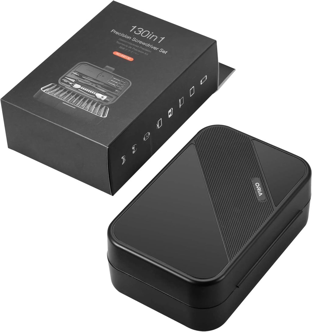 Precision Screwdriver Set, 130 in 1 Screwdriver Kit with 120 Screwdriver Bits(11