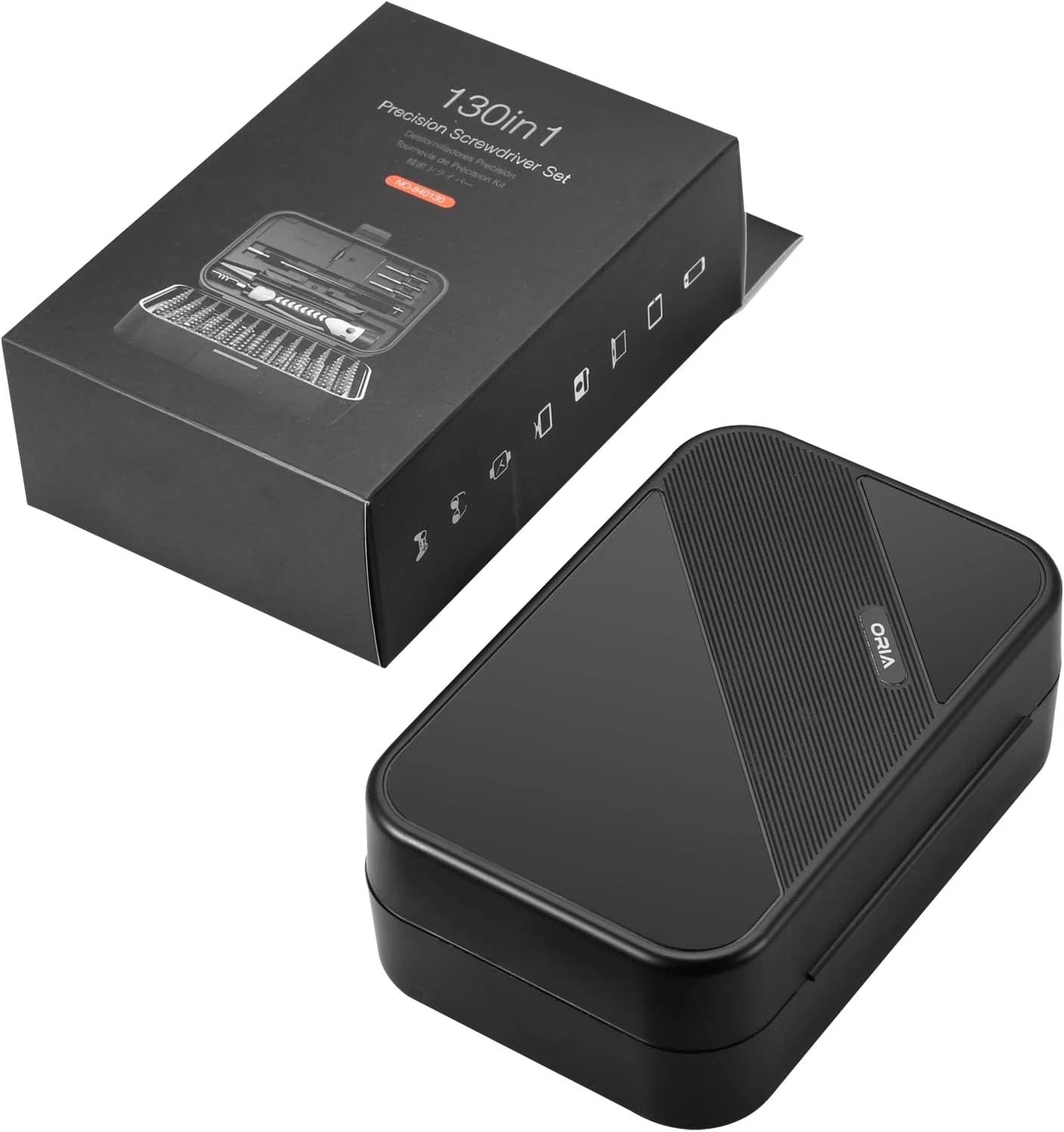 Precision Screwdriver Set, 130 in 1 Screwdriver Kit with 120 Screwdriver Bits(11