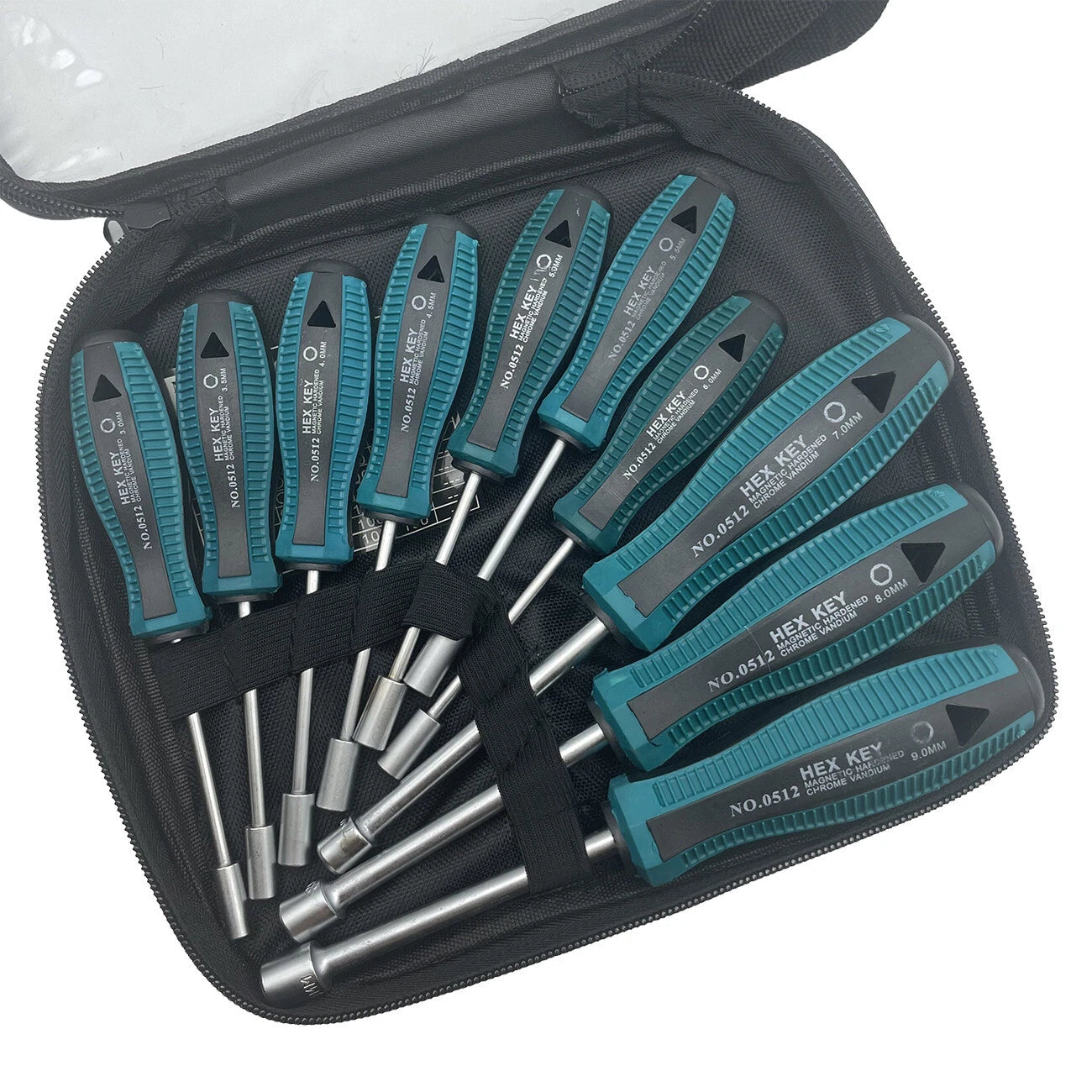 10pcs Screwdriver Set Socket Hex Torque Wrench Multitool Hex 3-9MM Repair Tools