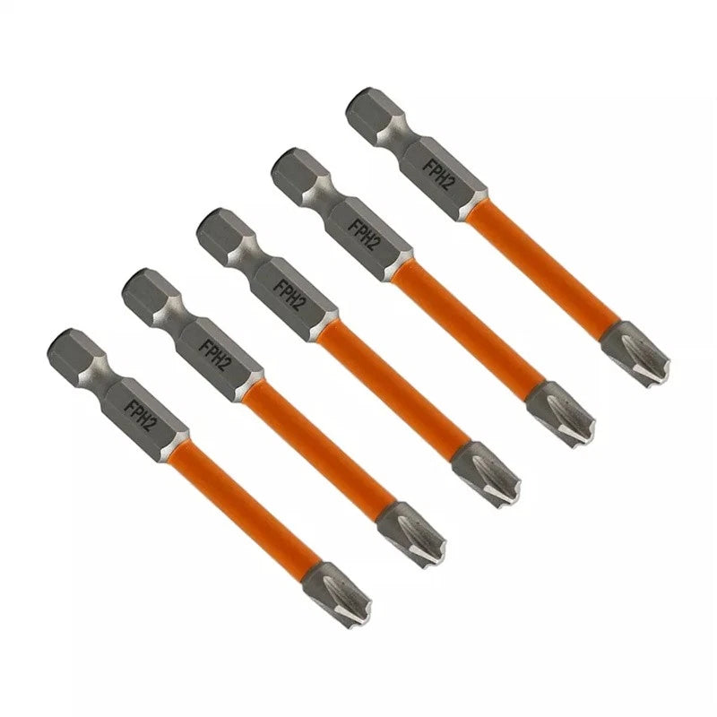 Super Strong Magnetic Special Slotted Cross Screwdriver Bit For Electrician FPH2
