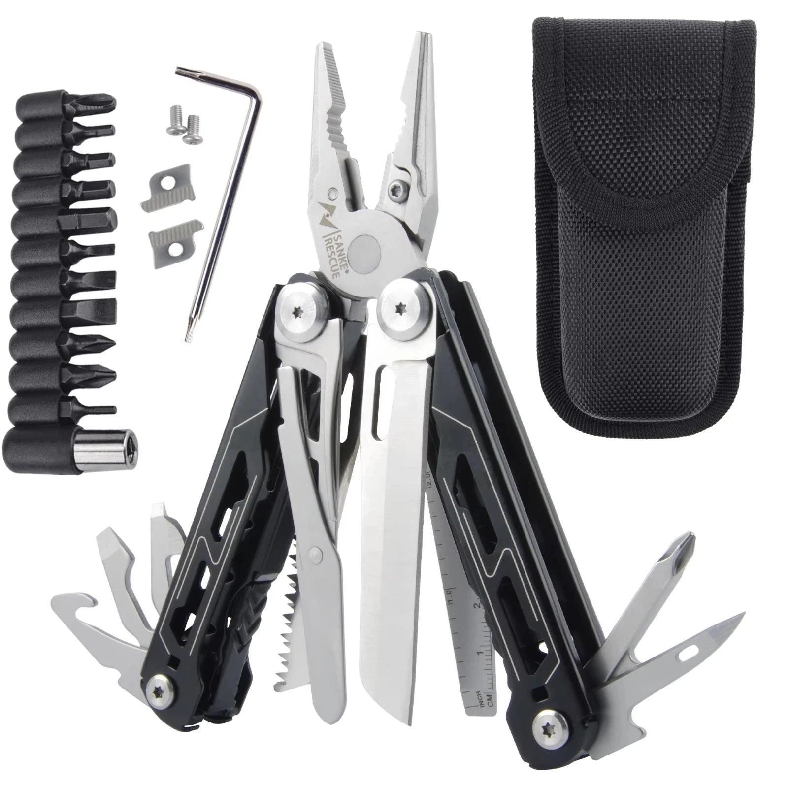 32 In 1 Hand Tools Multi-Tool Pliers and Screwdriver Set Electrician Automatic