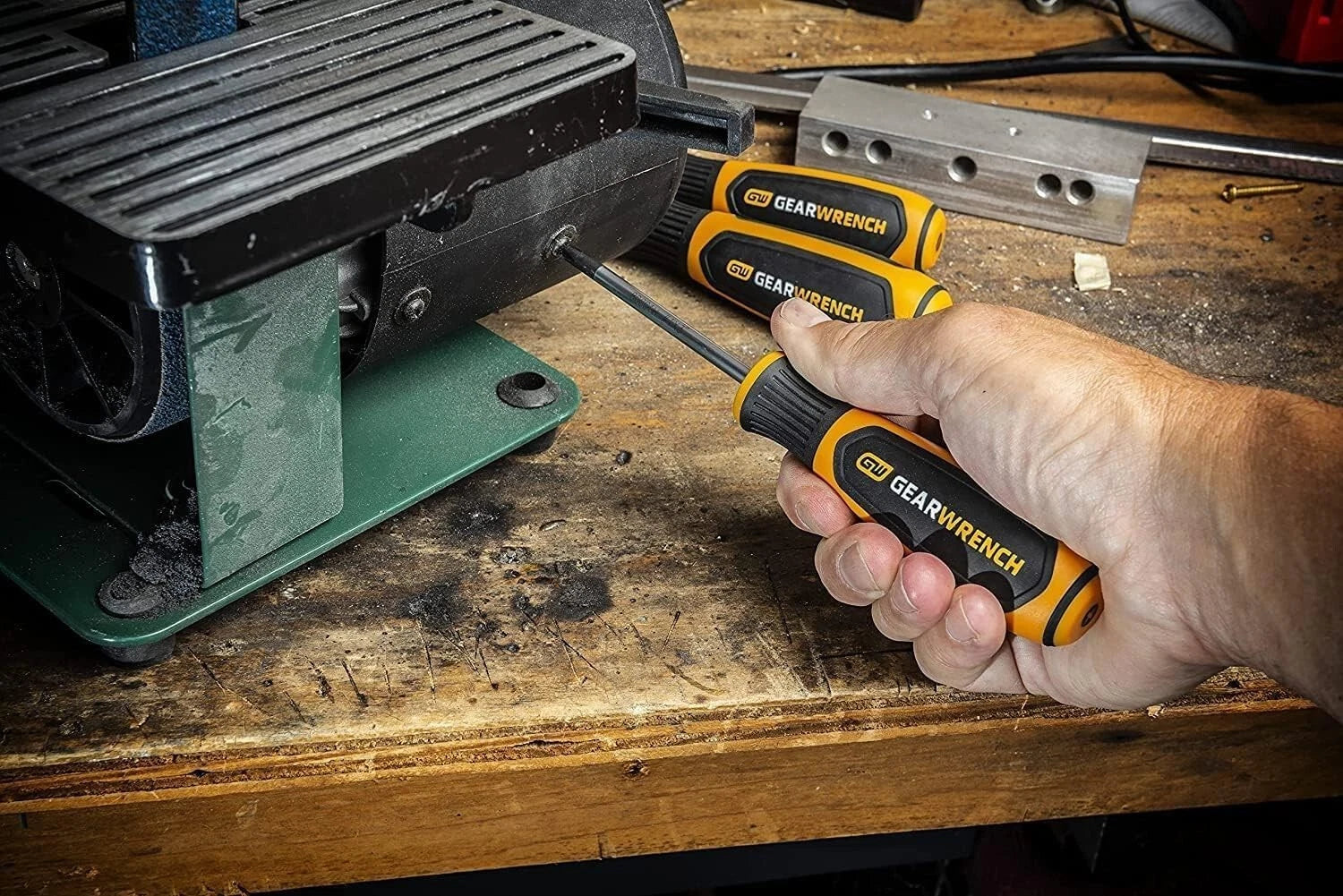 20 Pc. Phillips/Slotted/Torx Dual Material Screwdriver Set - 80066H