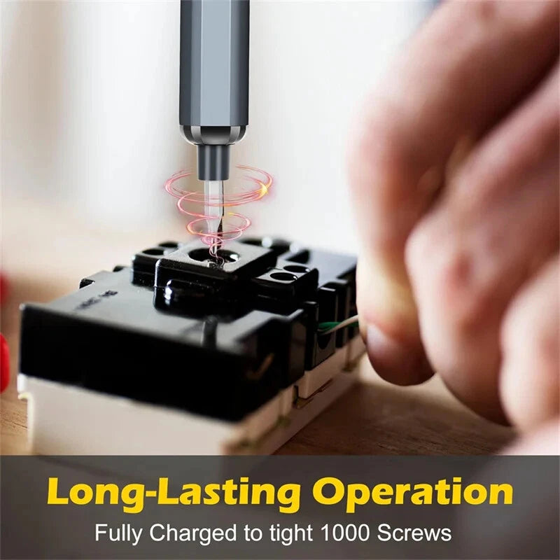 68 in 1 Magnetic Electric Screwdriver Set with 5 Torque Controlled Drill Bits