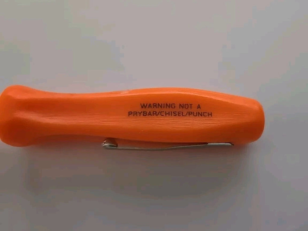 Orange Snap on tools Pocket screwdrivers per order pocket Clip SDD204 NEW!!!!!!!