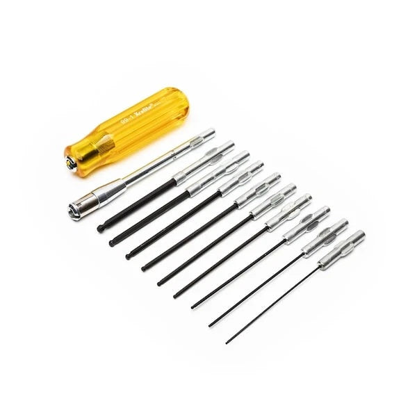 Xcelite 99Ps40bpn Prec. Screwdriver Set,Ball Hex,Sae,11Pcs