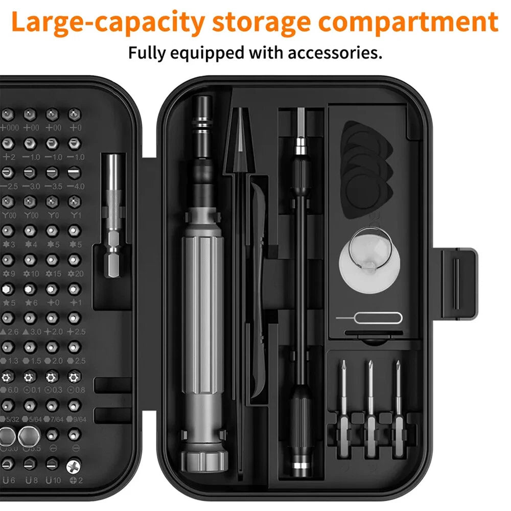 130 in 1 Precision Screwdriver Set PC Phone Laptop Electronics Repair Tool Kit