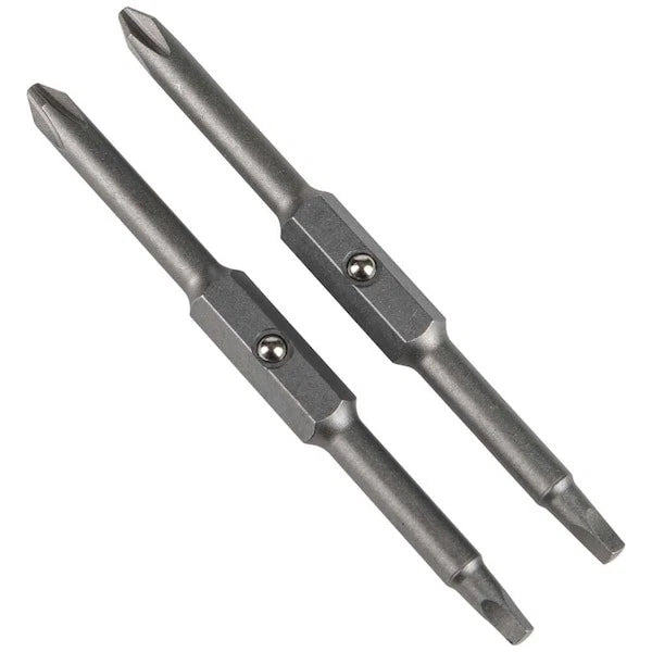 Klein Tools 32401 Replacement Bit 3/16" Slotted 1/4" Slotted,Pk2