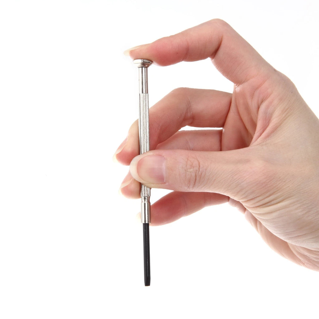 Hyper Tough 6 Piece Precision Philips and Slotted Screwdriver Set TS80037R, Stee