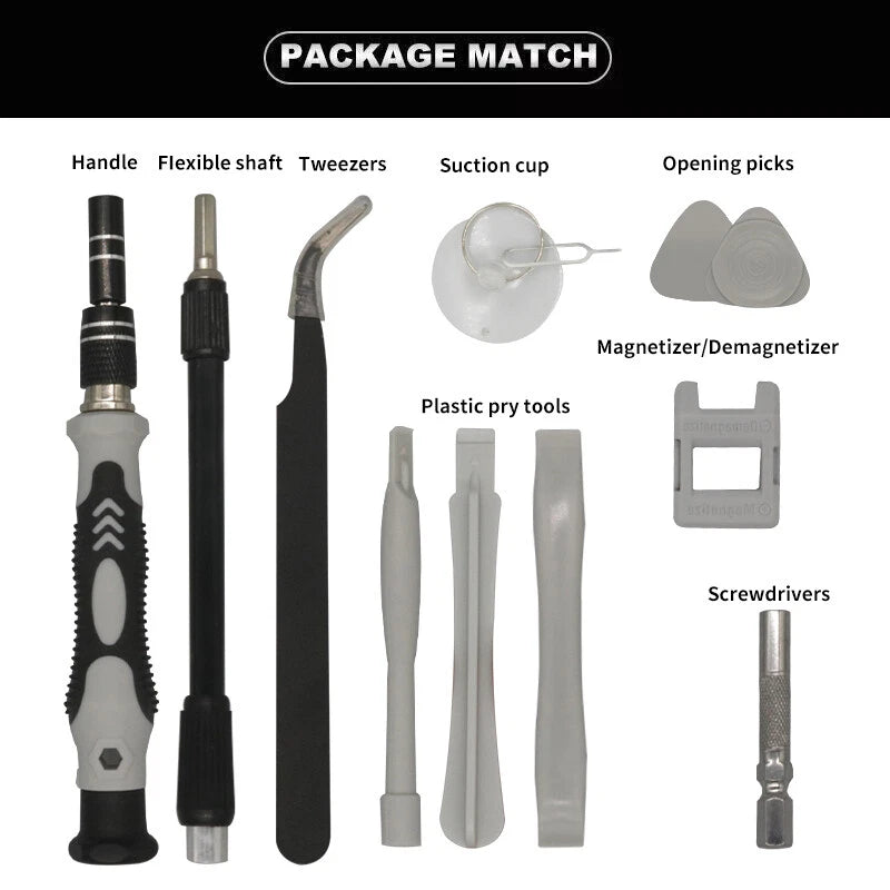 117 In 1 Magnetic Precision Screwdriver Set Pc Phone Electronics Repair Device