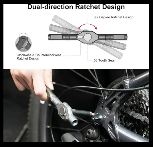 42 in 1 Magnetic Screwdriver Set DIY Ratchet Screwdriver Set, Multi Bit Magneti