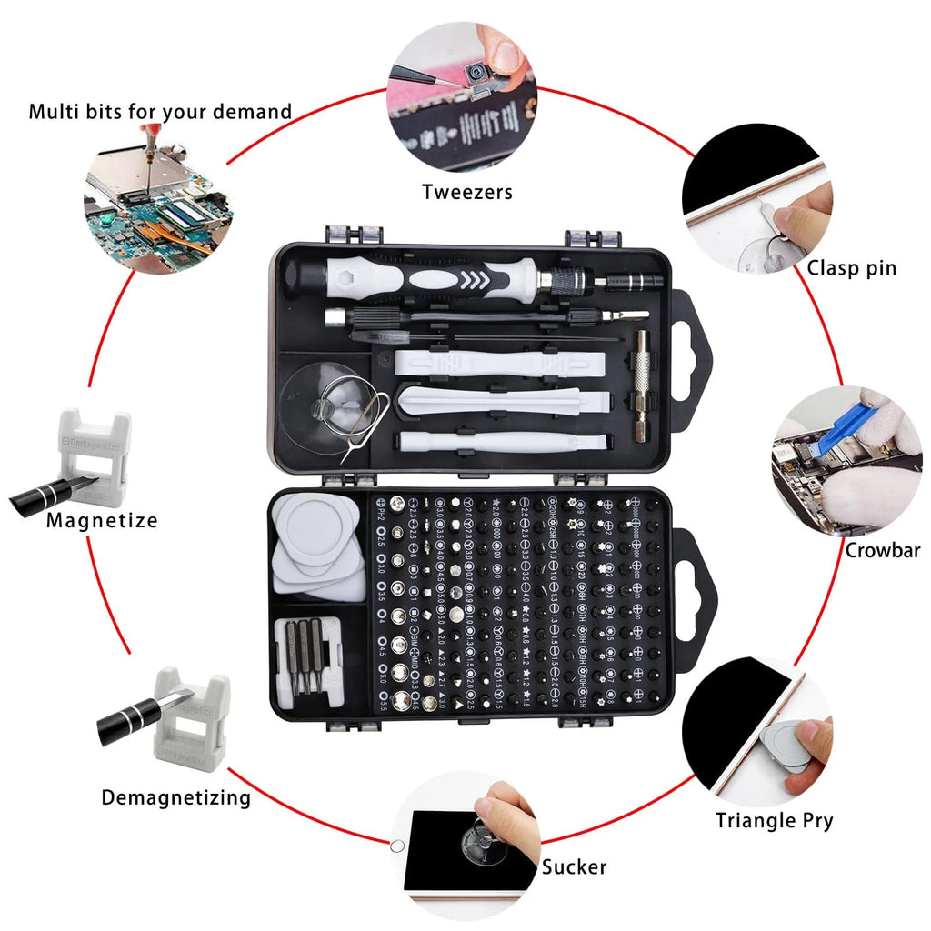 122 in 1 Precision Screwdriver Set Magnetic Professional Computer Repair Tool...