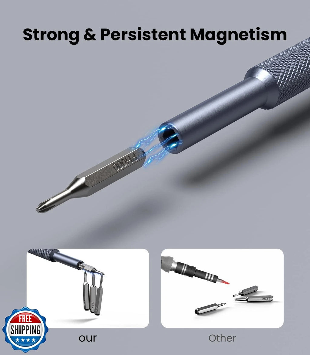 AXTH 25-in-1 Small Precision Screwdriver Set, Professional Magnetic Mini Repa