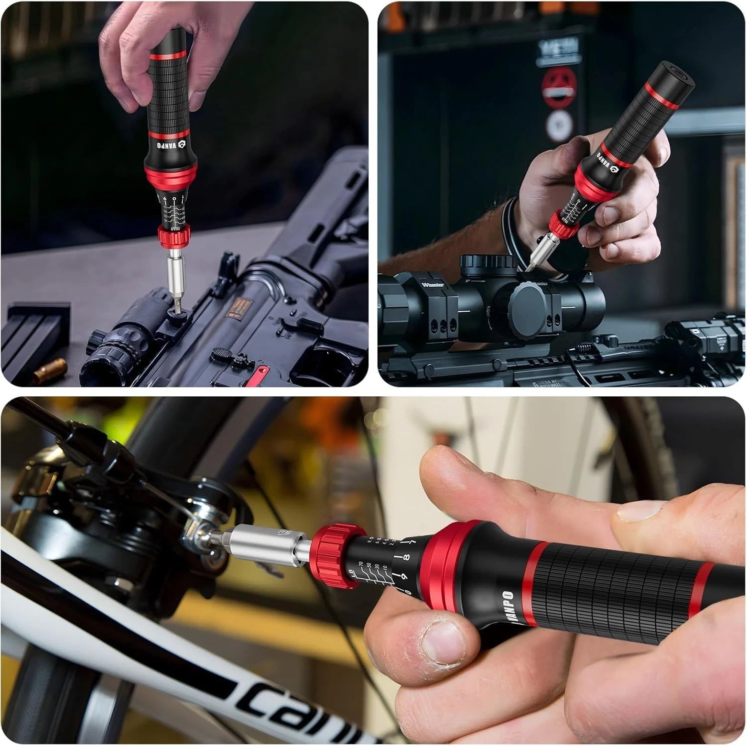 64-Piece Precision Torque Screwdriver Set 10-80 in-lb for Electronics & DIY