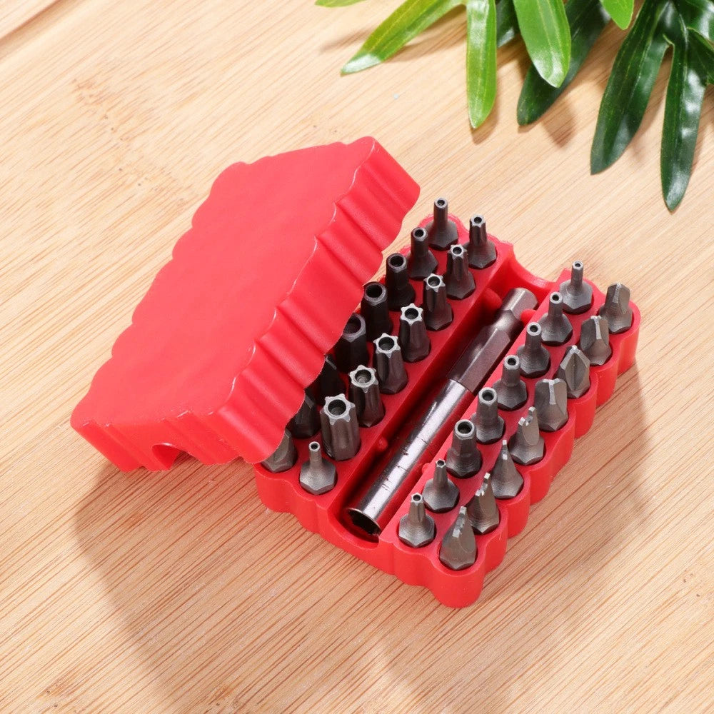 Pcs Security Bit Set Tamper Proof Star Screwdriver with Bit Holder