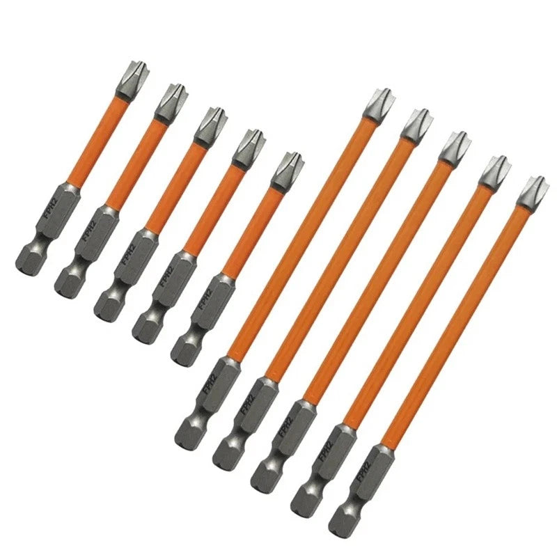 Super Strong Magnetic Special Slotted Cross Screwdriver Bit For Electrician FPH2