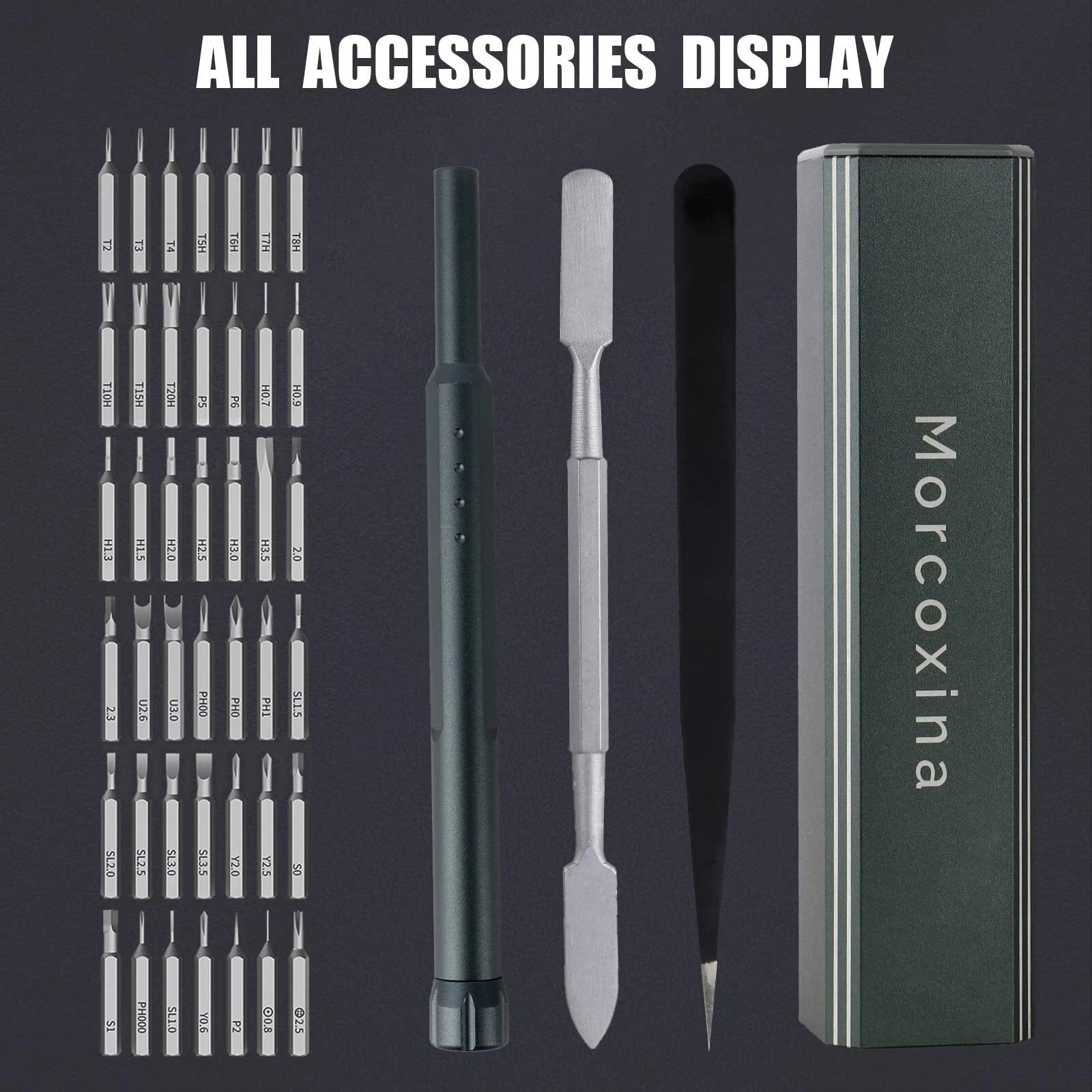 Precision Screwdriver Set, 46 in 1 Mini Screwdriver, Screwdriver Bit Sets, Mu...